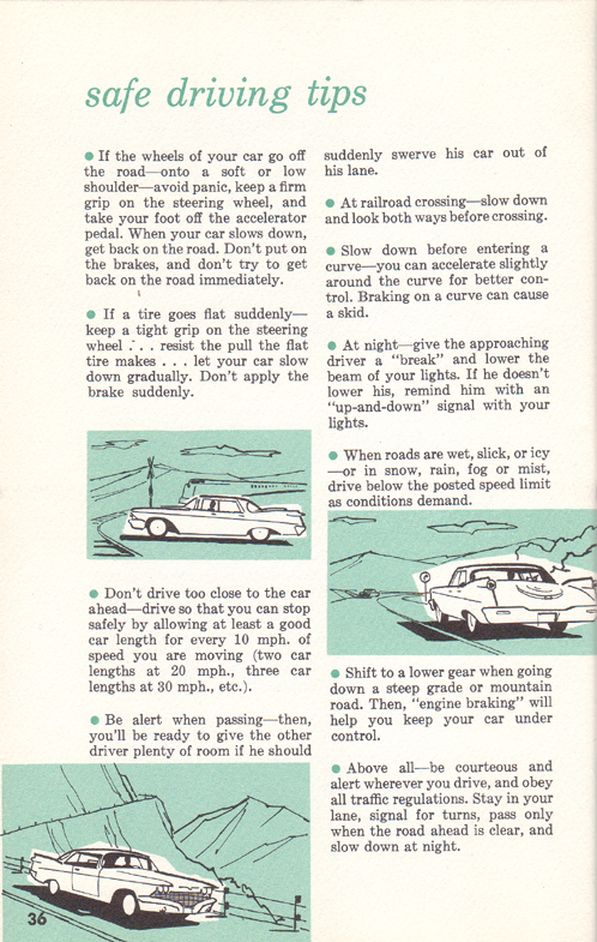 1960 Chrysler Imperial Owners Manual Page 8
